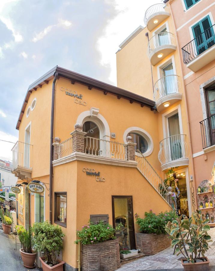 Casa Turrisi Panzió Taormina Kültér fotó