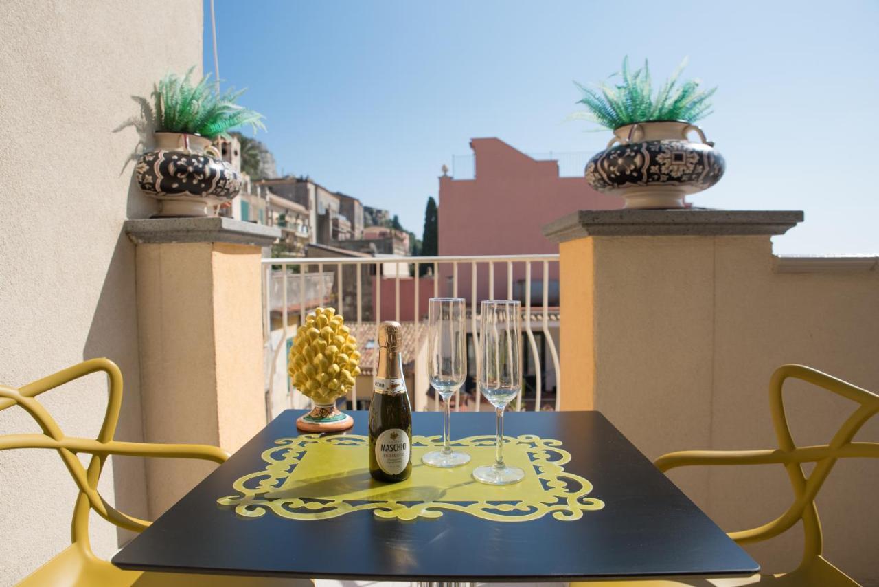 Casa Turrisi Panzió Taormina Kültér fotó